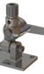 Deck mount, 4-way heavy-duty chrome plated solid brass (1"-14NF)